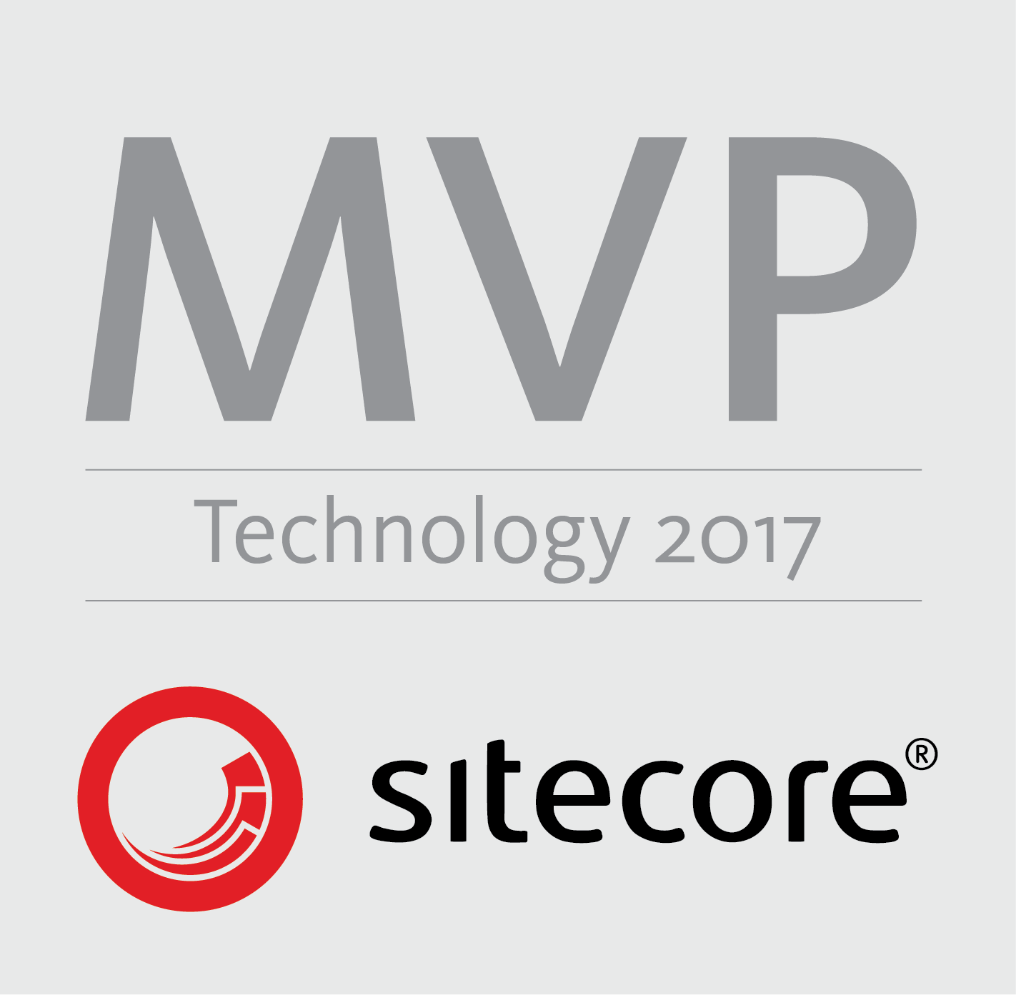 Sitecore MVP Technology - 2017
