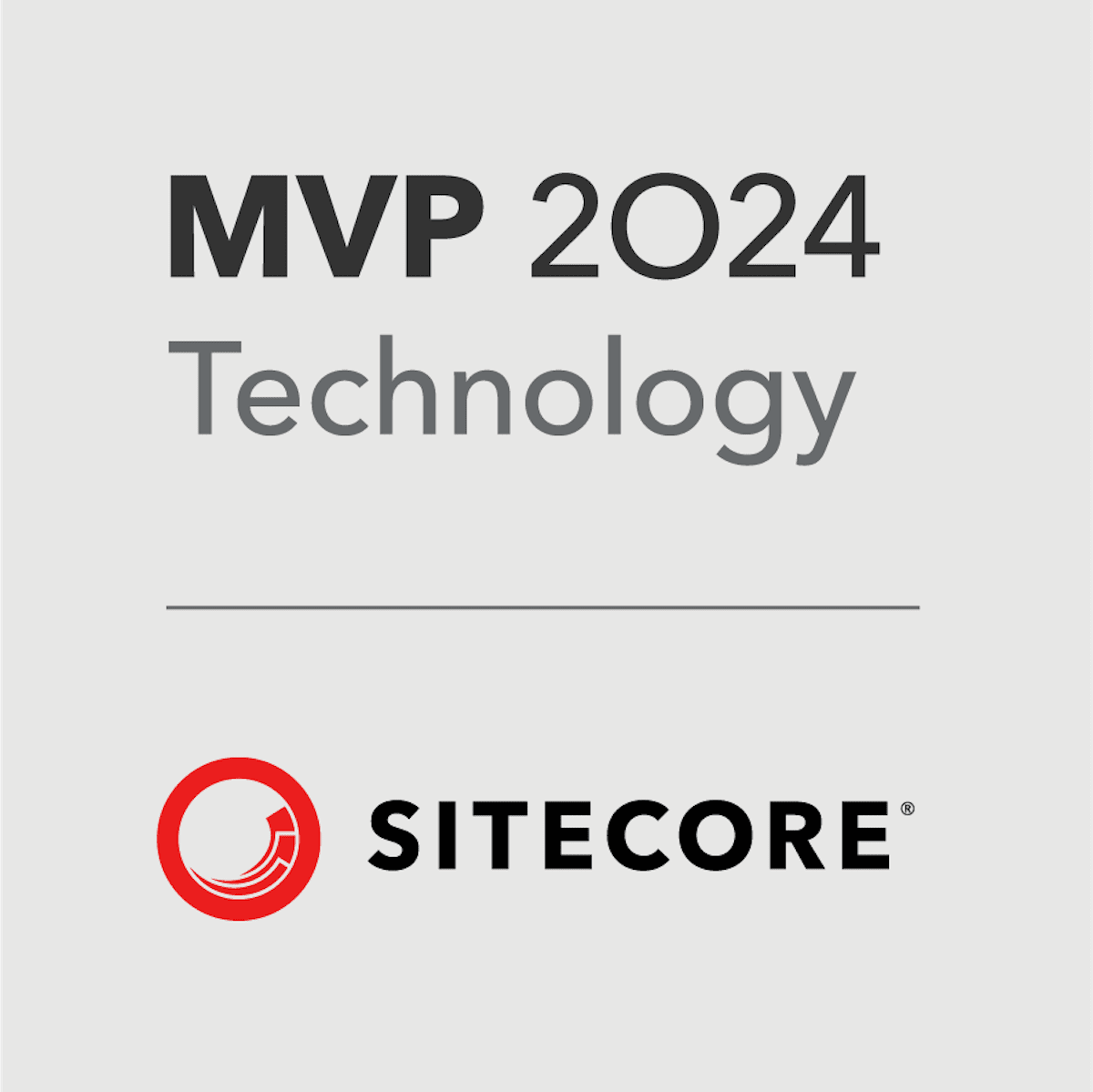 Sitecore MVP Technology - 2024